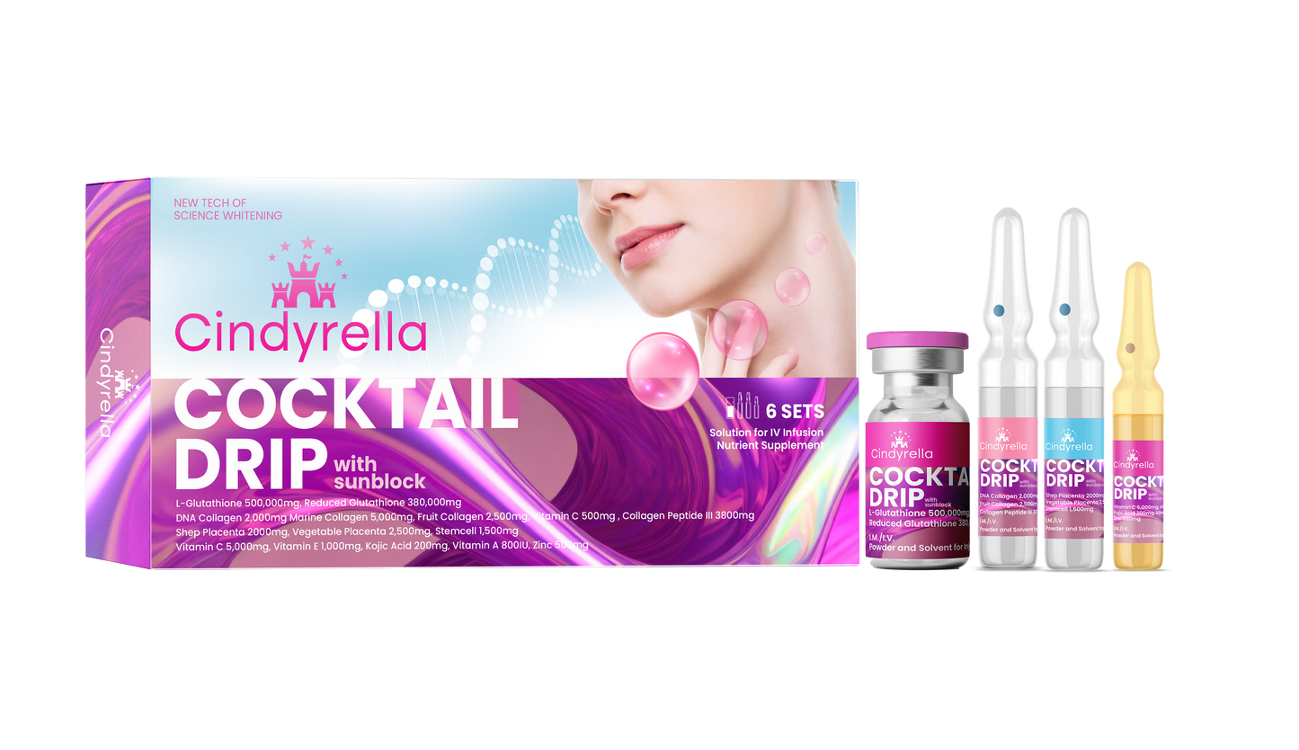 COCKTAIL DRIP WITH SUBLOCK (6 SETS)