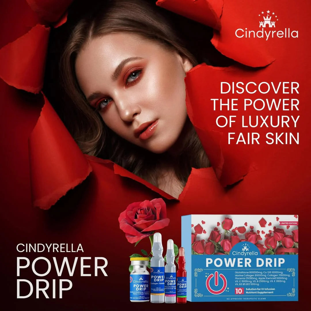 cindyrella glutathione POWER DRIP (10 SETS) – Cindyrella Drip