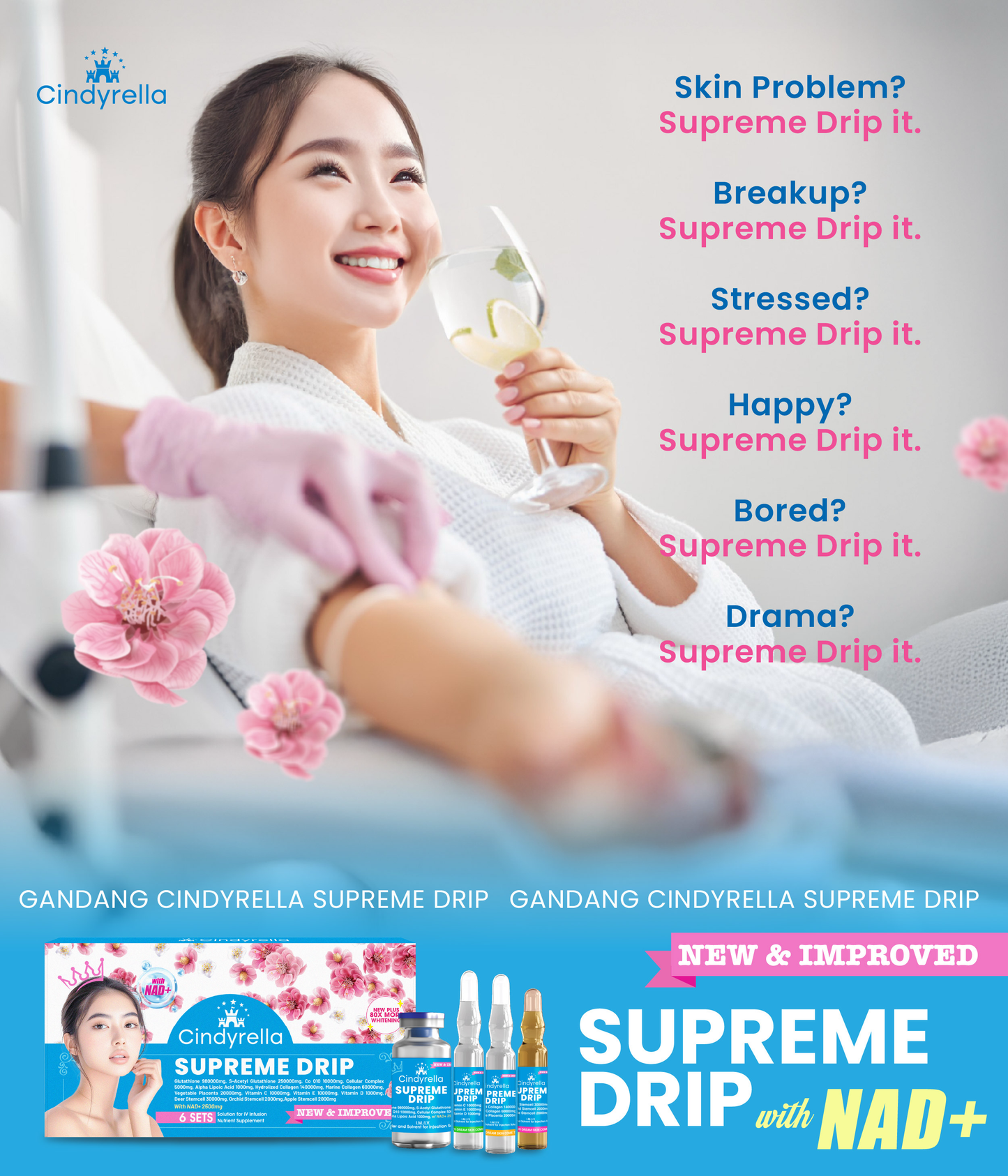 SUPREME DRIP with NAD+ (6 SETS)