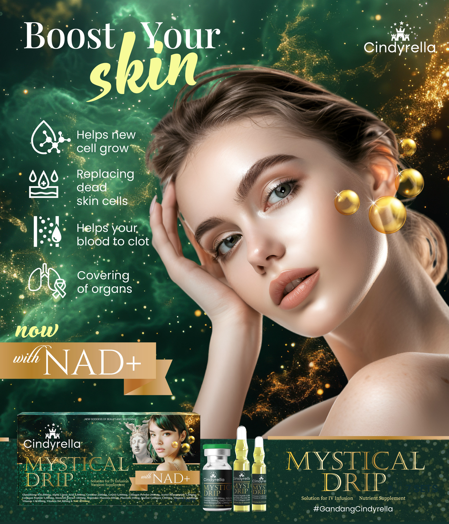 MYSTICAL DRIP with NAD+ (7 SETS)