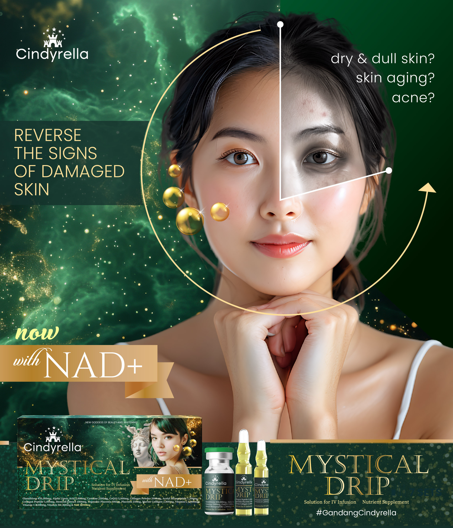 MYSTICAL DRIP with NAD+ (7 SETS)