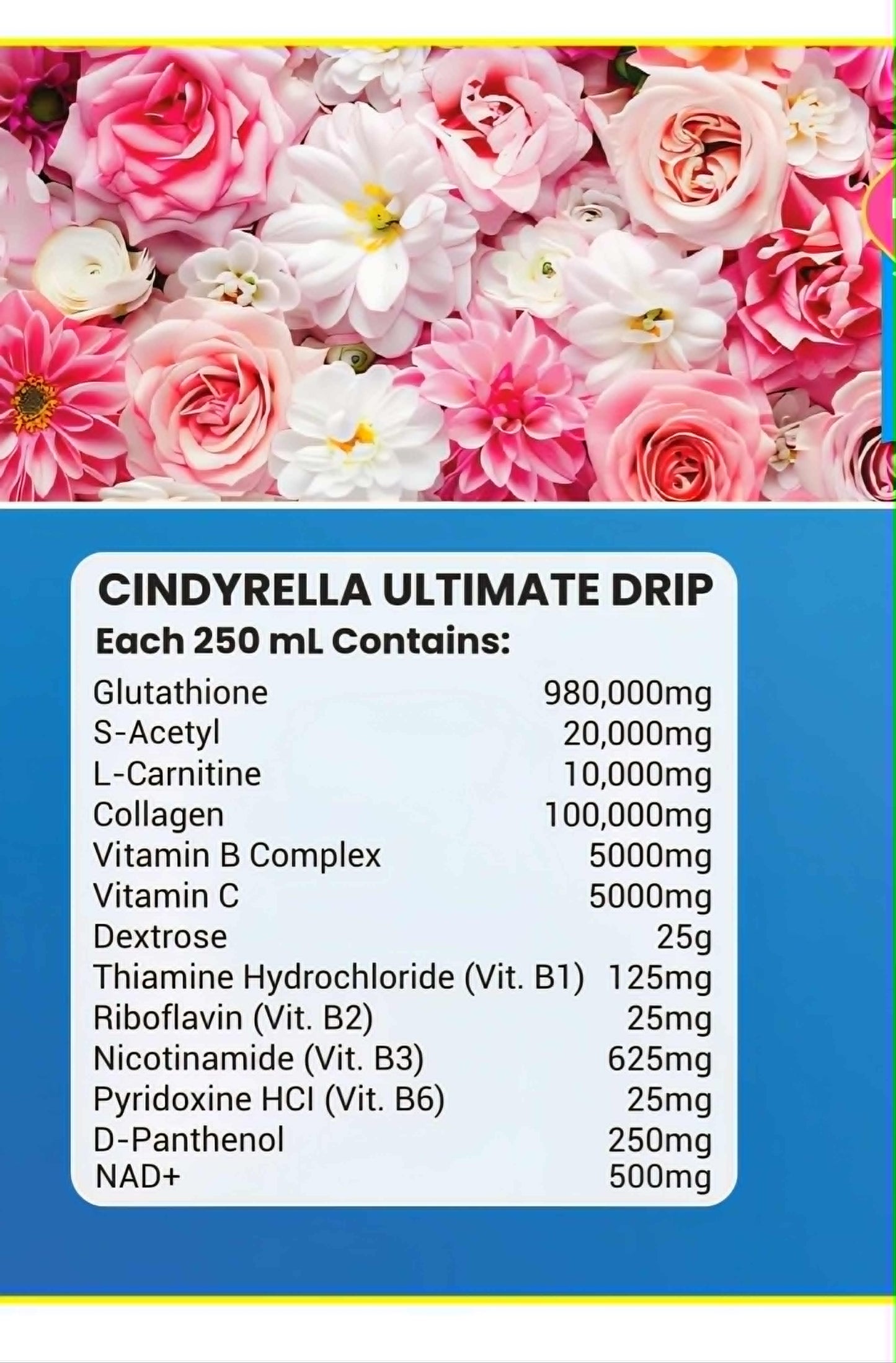UPGRADED!! GLOW AND SLIM (ULTIMATE DRIP 250ML)