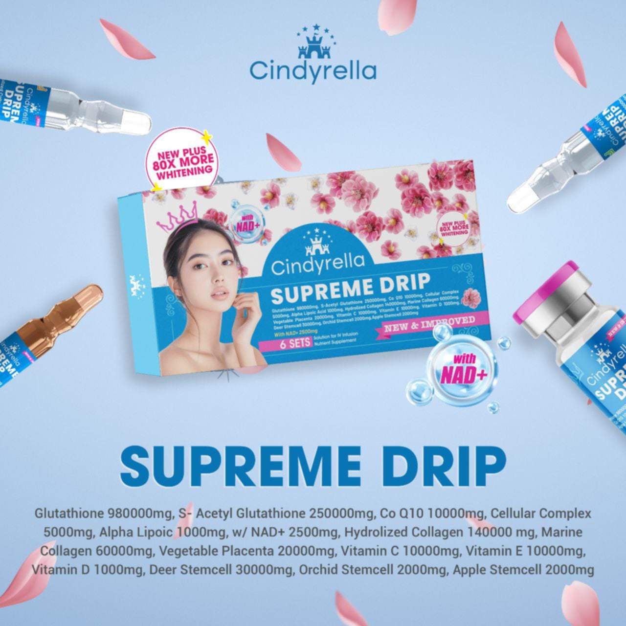 Push Drip SUPREME DRIP with NAD+ – Cindyrella