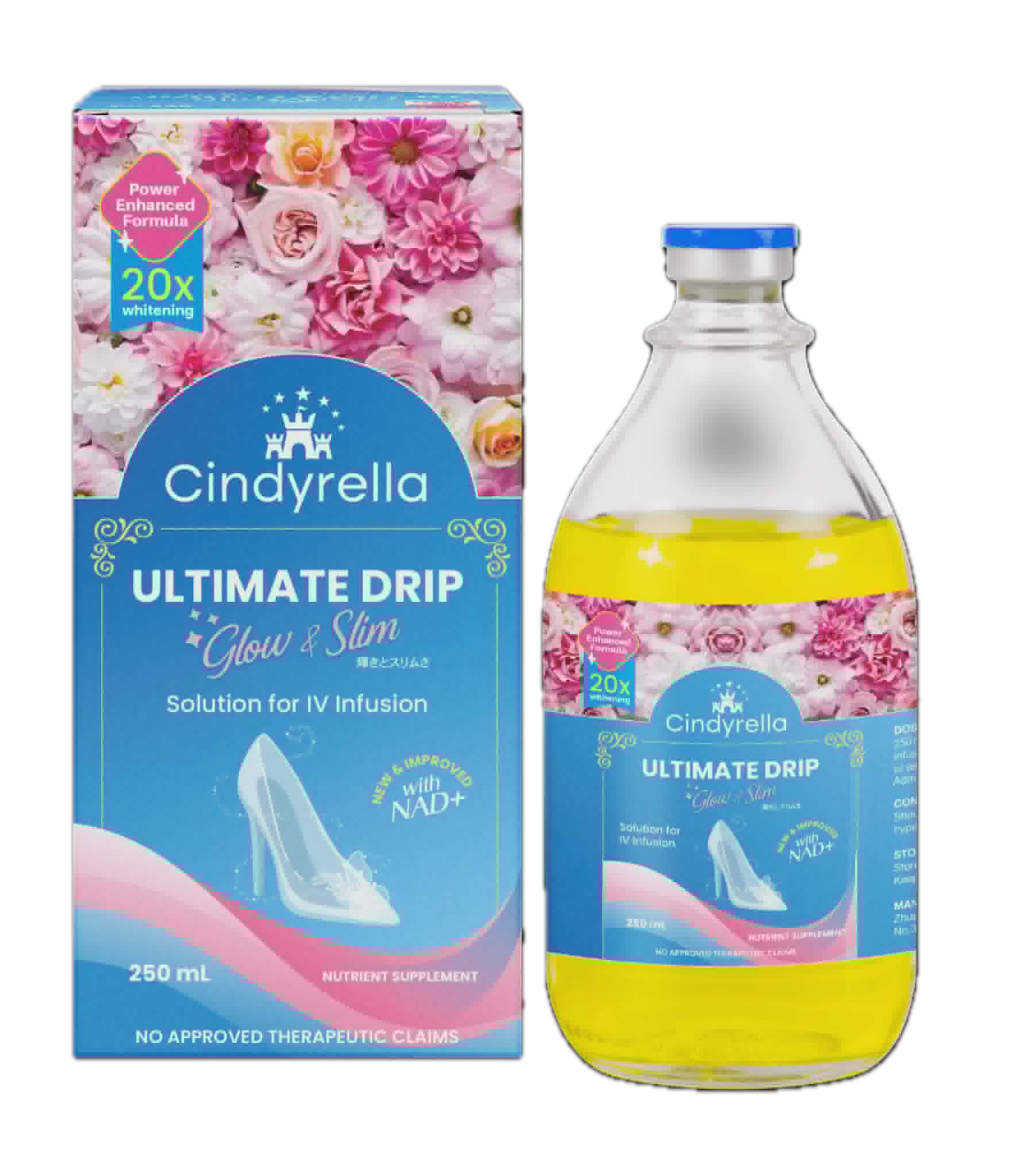 UPGRADED!! GLOW AND SLIM (ULTIMATE DRIP 250ML)